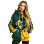 baylor bears heartbeat graphic green hoodie best selling