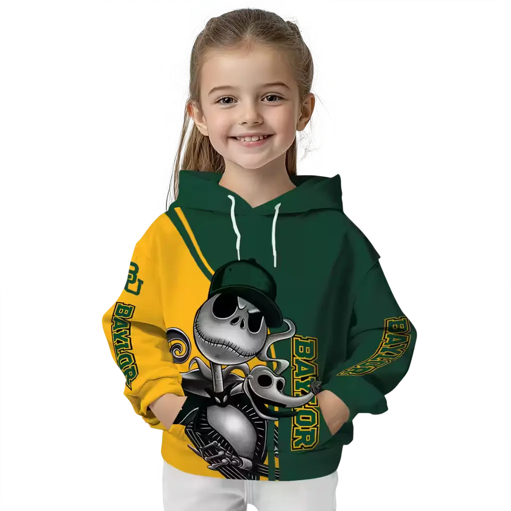 baylor bears jack skellington green hoodie top rated baylor bears jack skellington green hoodie top rated