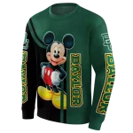 baylor bears mickey mouse green black hoodie best selling