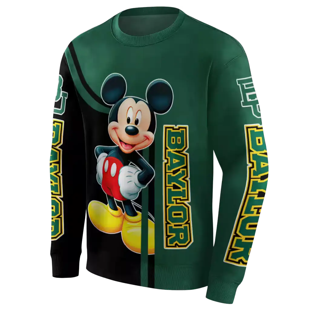baylor bears mickey mouse green black hoodie new arrival baylor bears mickey mouse green black hoodie new arrival