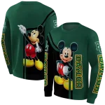 baylor bears mickey mouse green black hoodie best selling