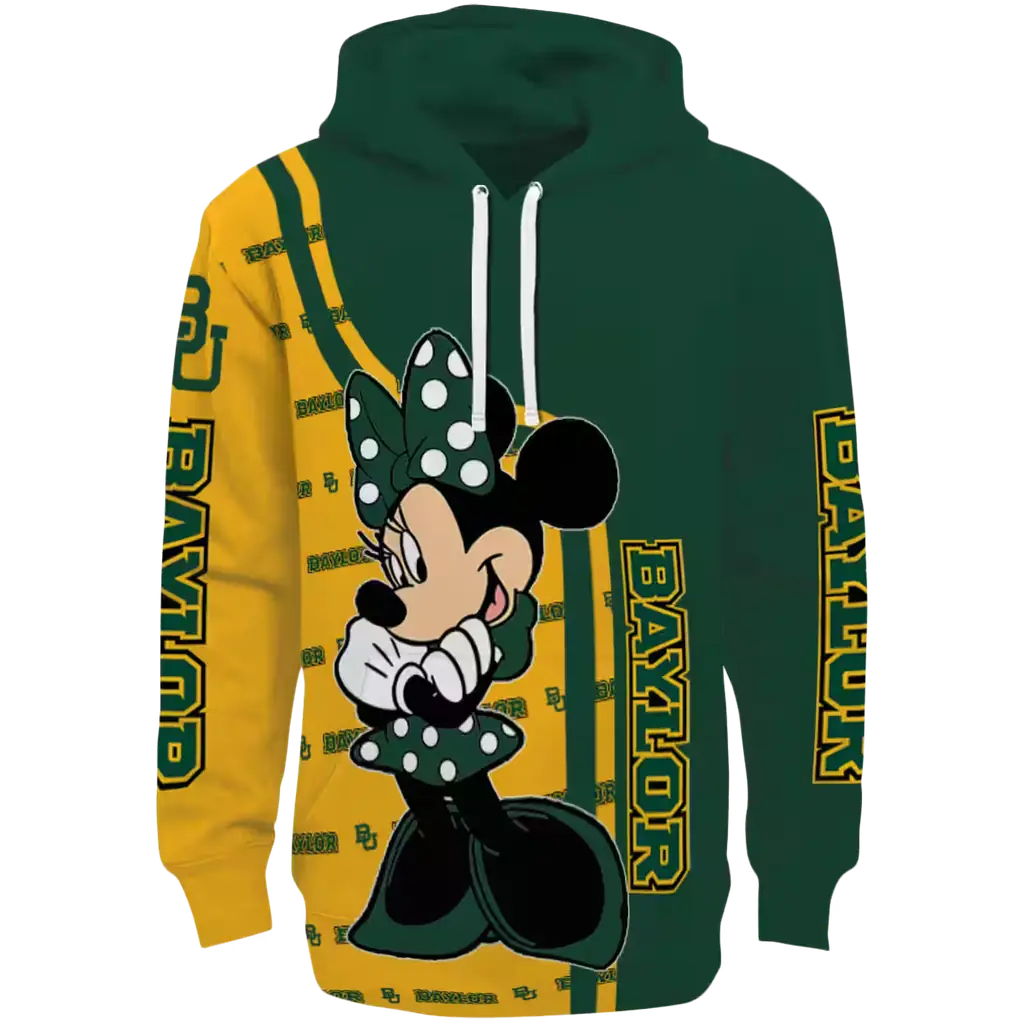baylor bears minnie mouse green hoodie best selling baylor bears minnie mouse green hoodie best selling
