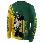 baylor bears minnie mouse green hoodie best selling