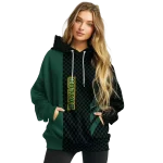 baylor bears monogram pattern green hoodie best selling