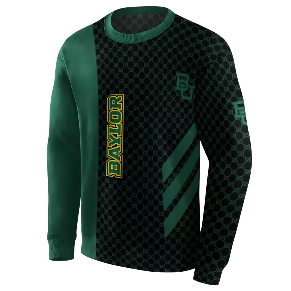 baylor bears monogram pattern green hoodie new arrival baylor bears monogram pattern green hoodie new arrival