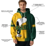 baylor bears playful snoopy green hoodie best selling
