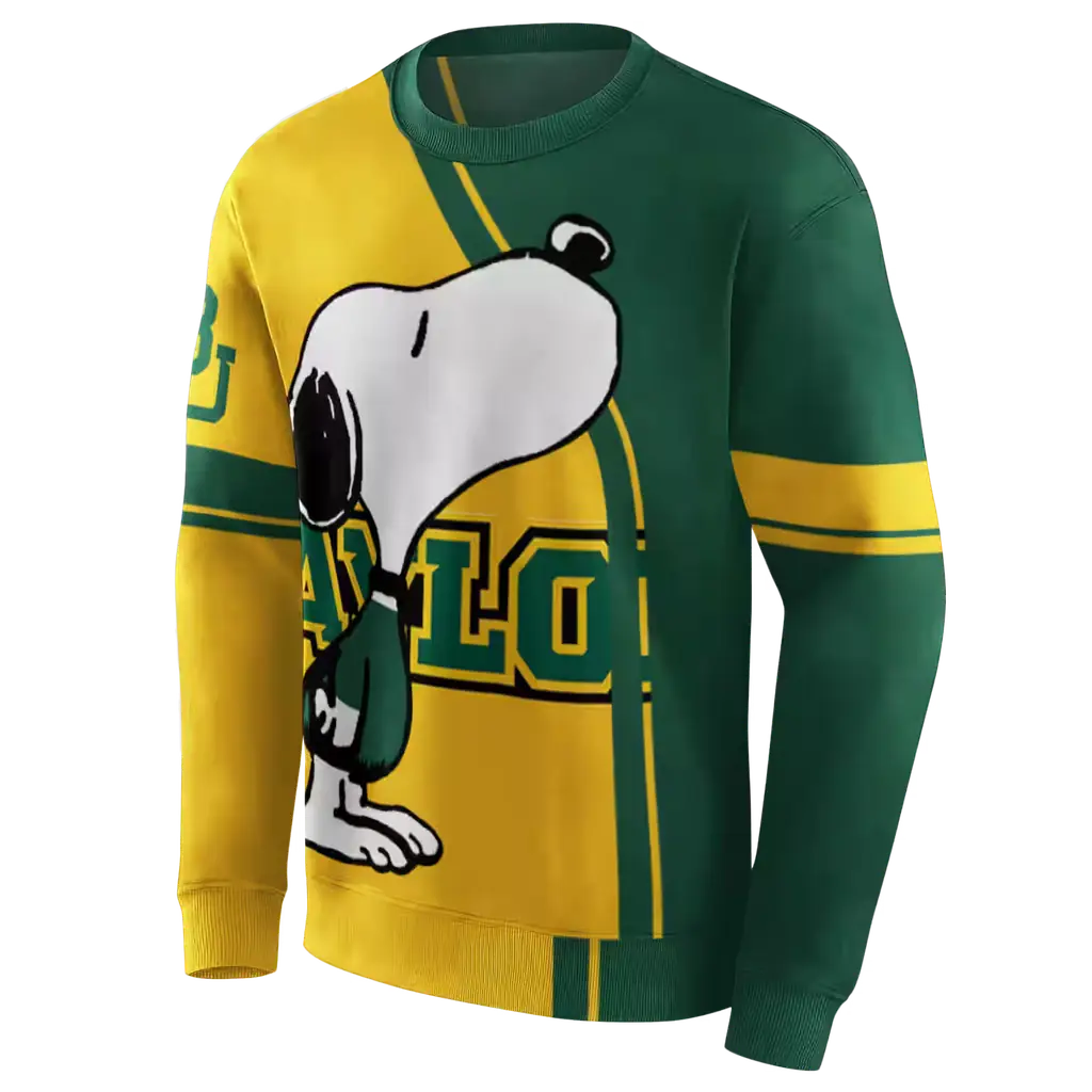 baylor bears playful snoopy green hoodie new arrival baylor bears playful snoopy green hoodie new arrival