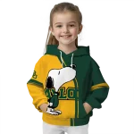 baylor bears playful snoopy green hoodie best selling