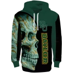 baylor bears skull motif green black hoodie best selling