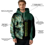 baylor bears skull motif green black hoodie best selling