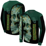 baylor bears skull motif green black hoodie best selling