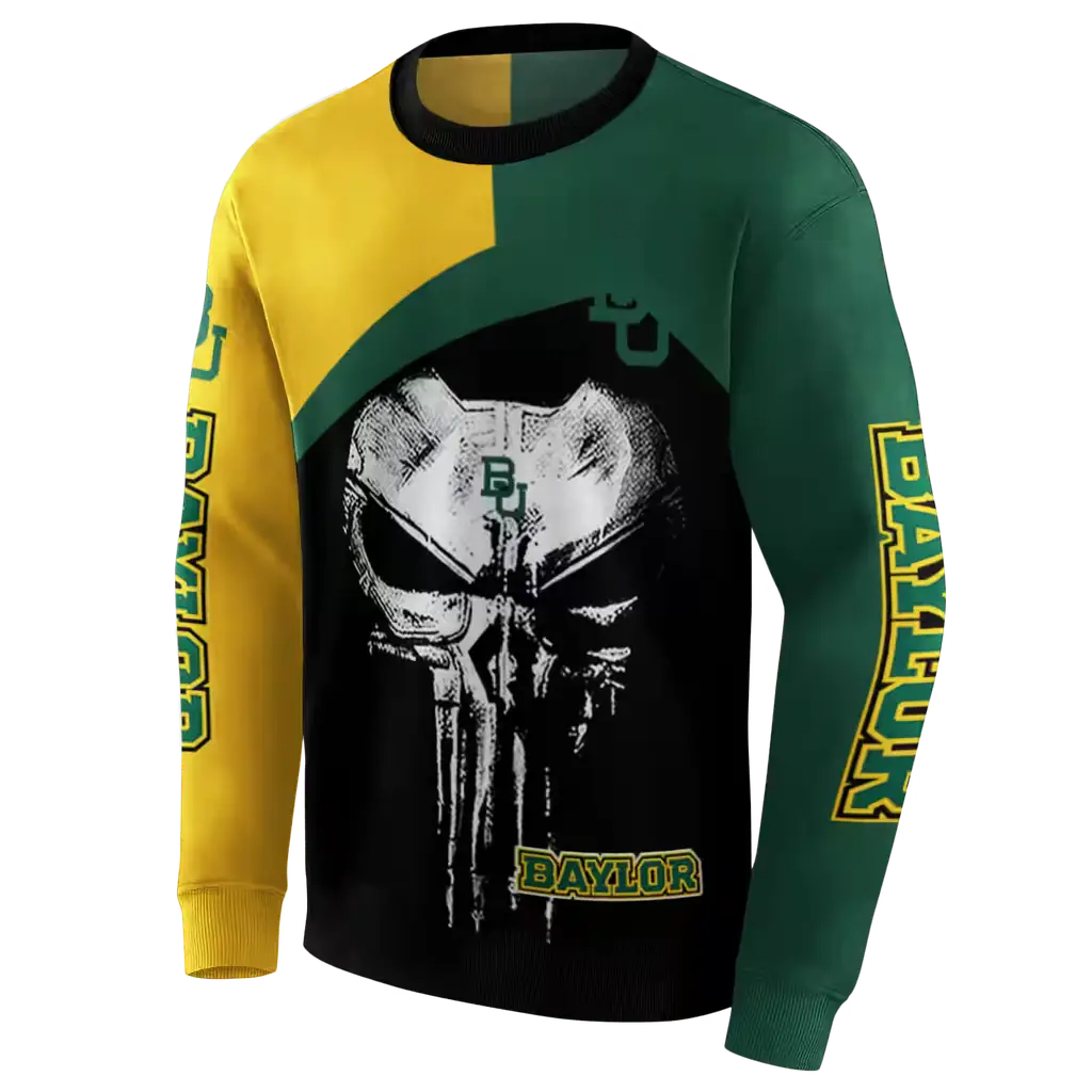 baylor bears skull punisher gold black hoodie new arrival baylor bears skull punisher gold black hoodie new arrival