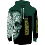 baylor bears sugar skull green black hoodie best selling