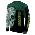 baylor bears sugar skull green black hoodie best selling