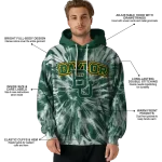 baylor bears tie dye pattern green hoodie best selling