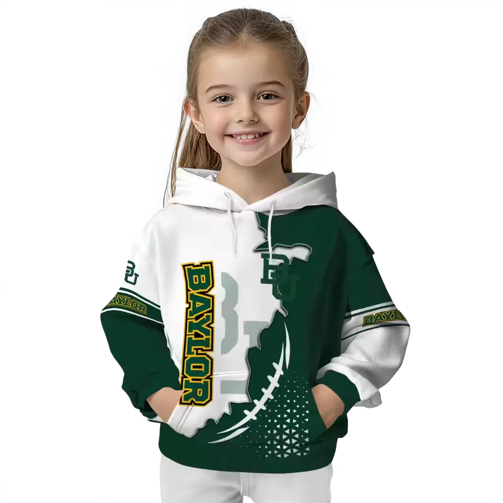 baylor bears triangular pattern green white hoodie top rated baylor bears triangular pattern green white hoodie top rated