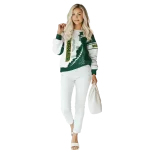 baylor bears triangular pattern green white hoodie best selling