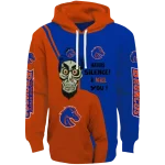 boise state broncos achmed skull orange hoodie best selling