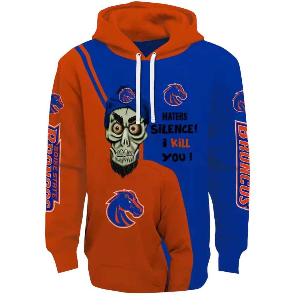 boise state broncos achmed skull orange hoodie best selling boise state broncos achmed skull orange hoodie best selling