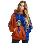 boise state broncos achmed skull orange hoodie best selling