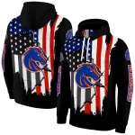 boise state broncos american pride black hoodie best selling