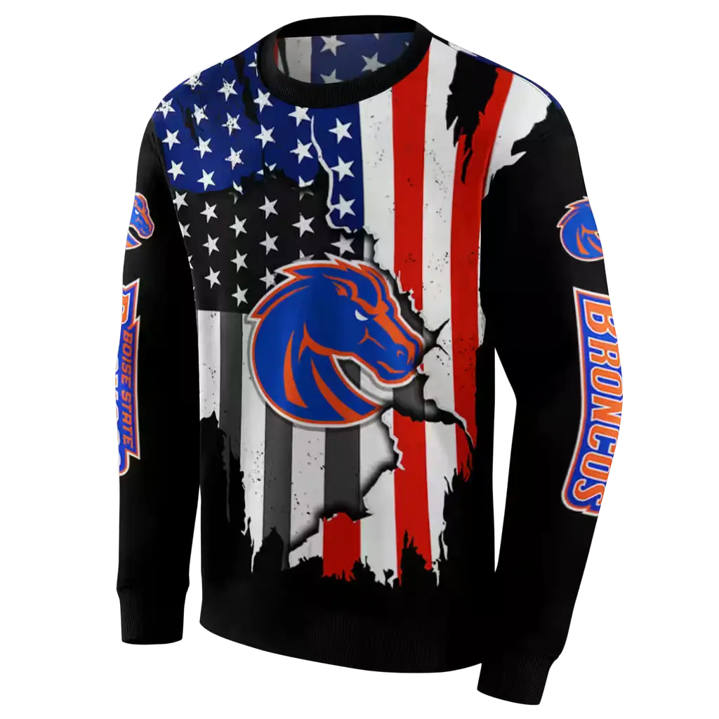 boise state broncos american pride black hoodie new arrival boise state broncos american pride black hoodie new arrival