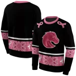 boise state broncos awareness ribbon black pink hoodie best selling