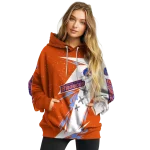 boise state broncos dynamic slash orange white hoodie best selling