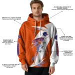 boise state broncos dynamic slash orange white hoodie best selling