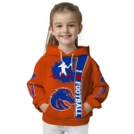 boise state broncos football heartbeat orange hoodie best selling