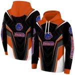 boise state broncos futuristic pattern orange black hoodie best selling