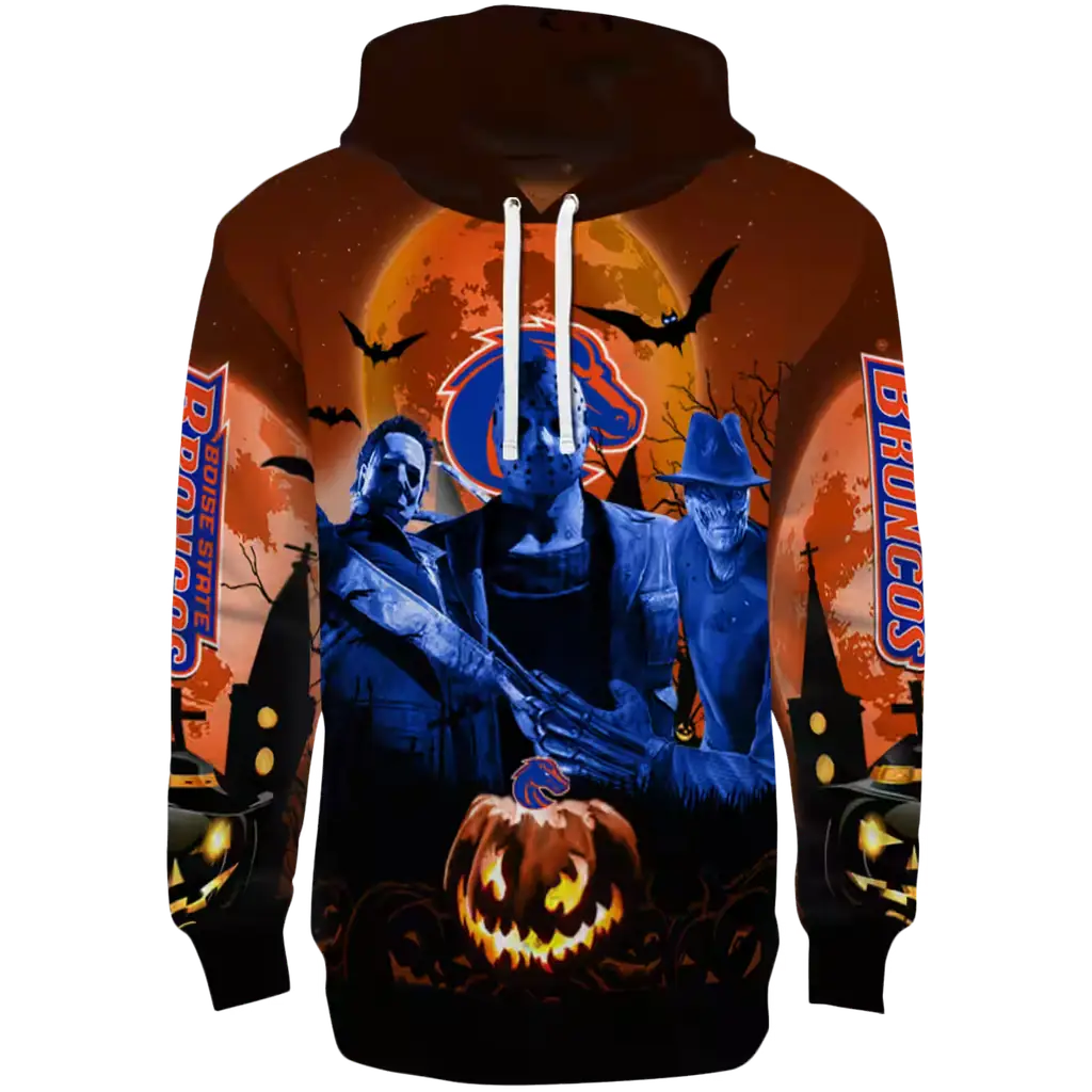 boise state broncos halloween vibes orange black hoodie best selling boise state broncos halloween vibes orange black hoodie best selling