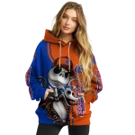boise state broncos jack skellington orange hoodie best selling