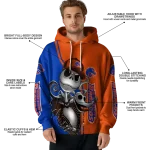 boise state broncos jack skellington orange hoodie best selling