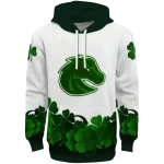 boise state broncos lucky motif white green hoodie best selling