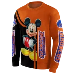 boise state broncos mickey mouse orange black hoodie best selling