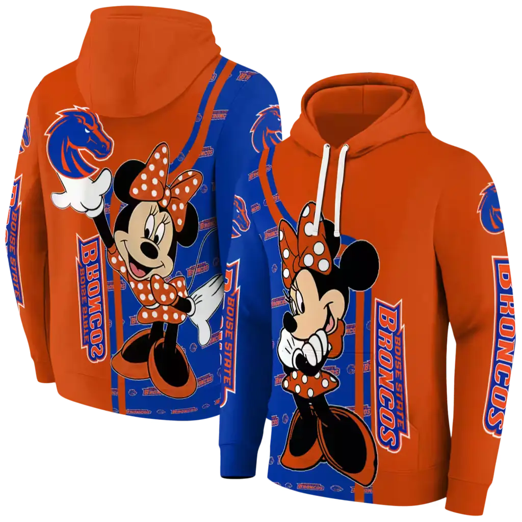 boise state broncos minnie mouse orange hoodie fashion forward boise state broncos minnie mouse orange hoodie fashion forward