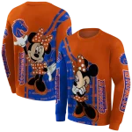 boise state broncos minnie mouse orange hoodie best selling