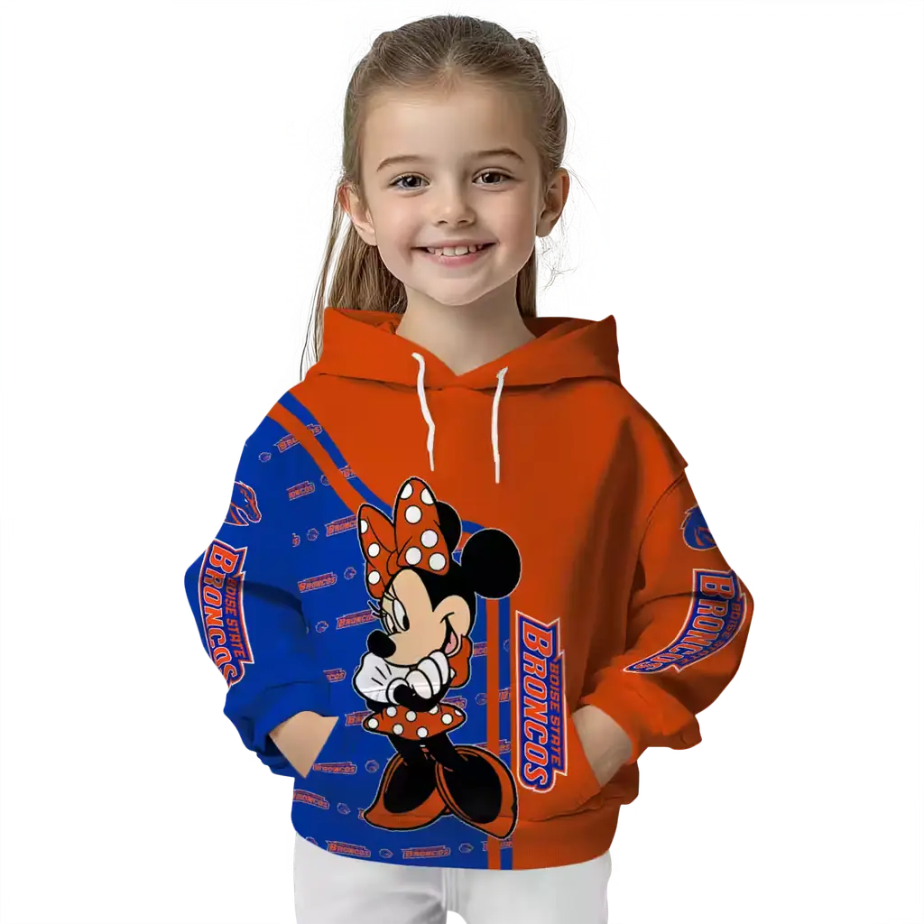 boise state broncos minnie mouse orange hoodie top rated boise state broncos minnie mouse orange hoodie top rated