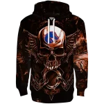 boise state broncos skull artwork orange black hoodie best selling