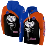 boise state broncos skull punisher blue black hoodie best selling