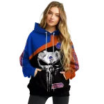boise state broncos skull punisher blue black hoodie best selling