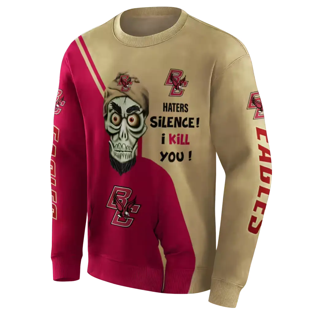 boston college eagles achmed skull maroon hoodie new arrival boston college eagles achmed skull maroon hoodie new arrival