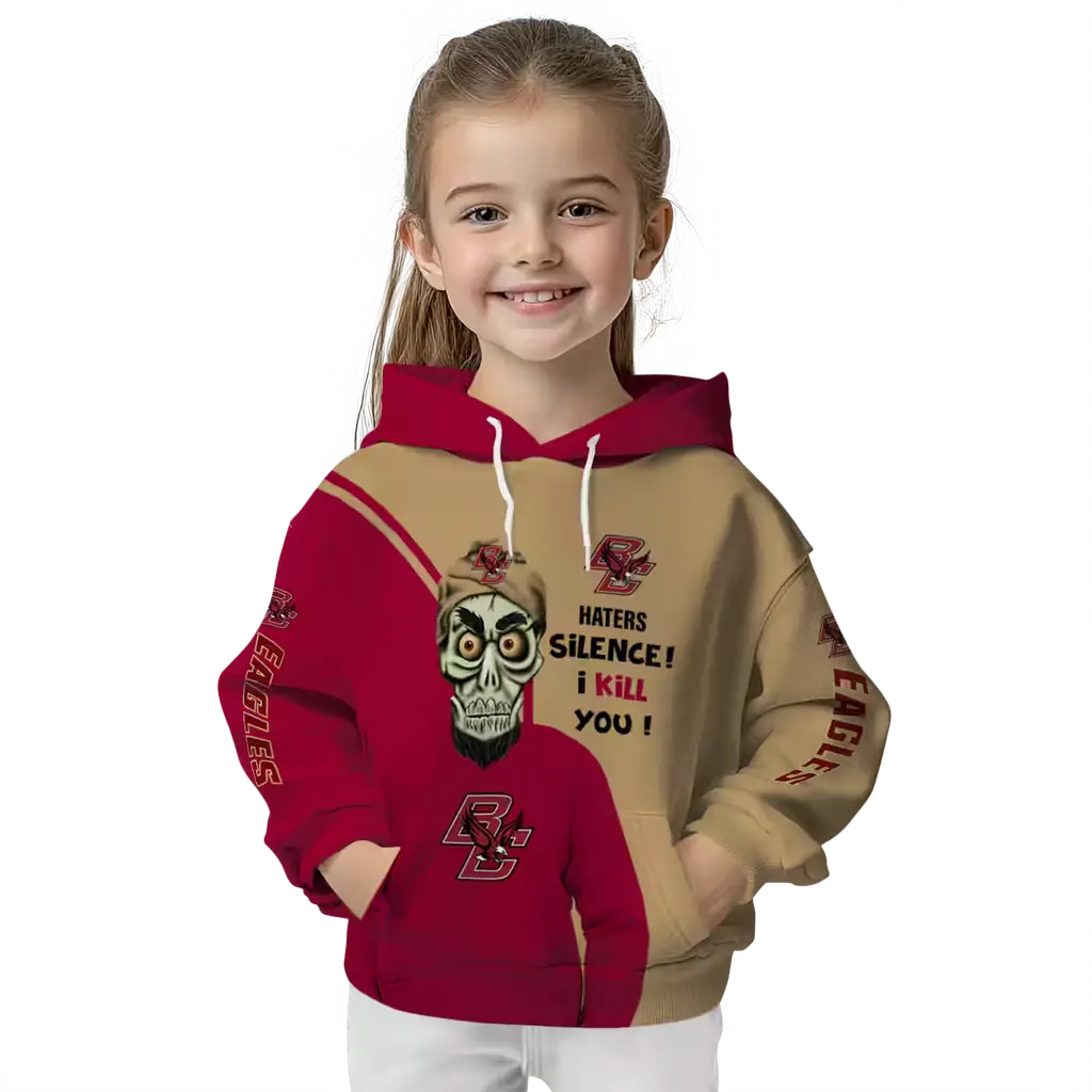 boston college eagles achmed skull maroon hoodie top rated boston college eagles achmed skull maroon hoodie top rated