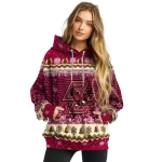 boston college eagles christmas trees maroon hoodie best selling