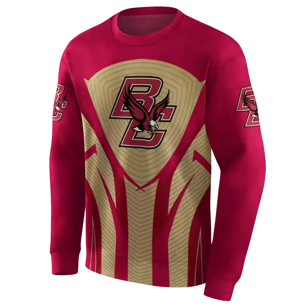boston college eagles concentric lines maroon black hoodie new arrival boston college eagles concentric lines maroon black hoodie new arrival