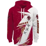 boston college eagles dynamic slash maroon white hoodie best selling