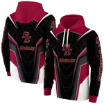 boston college eagles futuristic pattern maroon black hoodie best selling