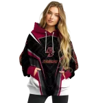boston college eagles futuristic pattern maroon black hoodie best selling