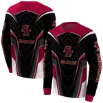 boston college eagles futuristic pattern maroon black hoodie best selling
